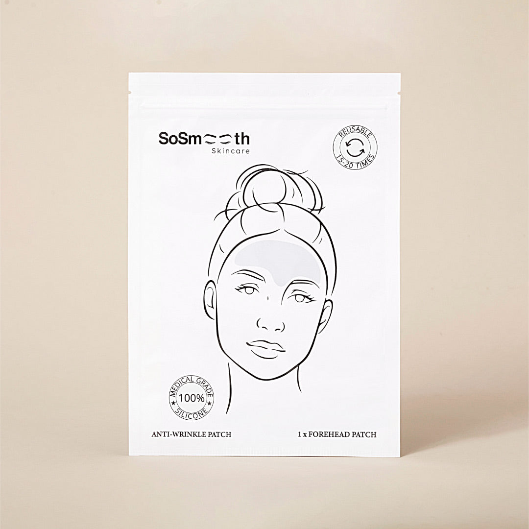 Anti Wrinkle Patches: Silicone Pads Forehead – SoSmooth Skincare